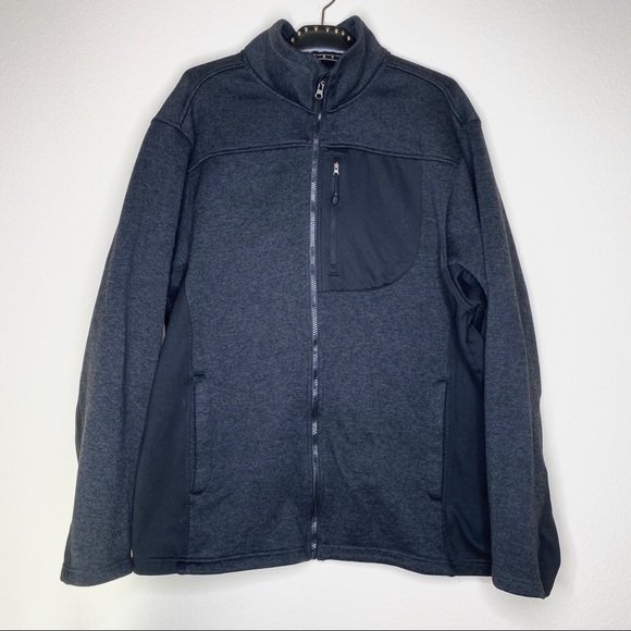 Rugby University Other - Rugby University Jacket Grey and Black 2XL